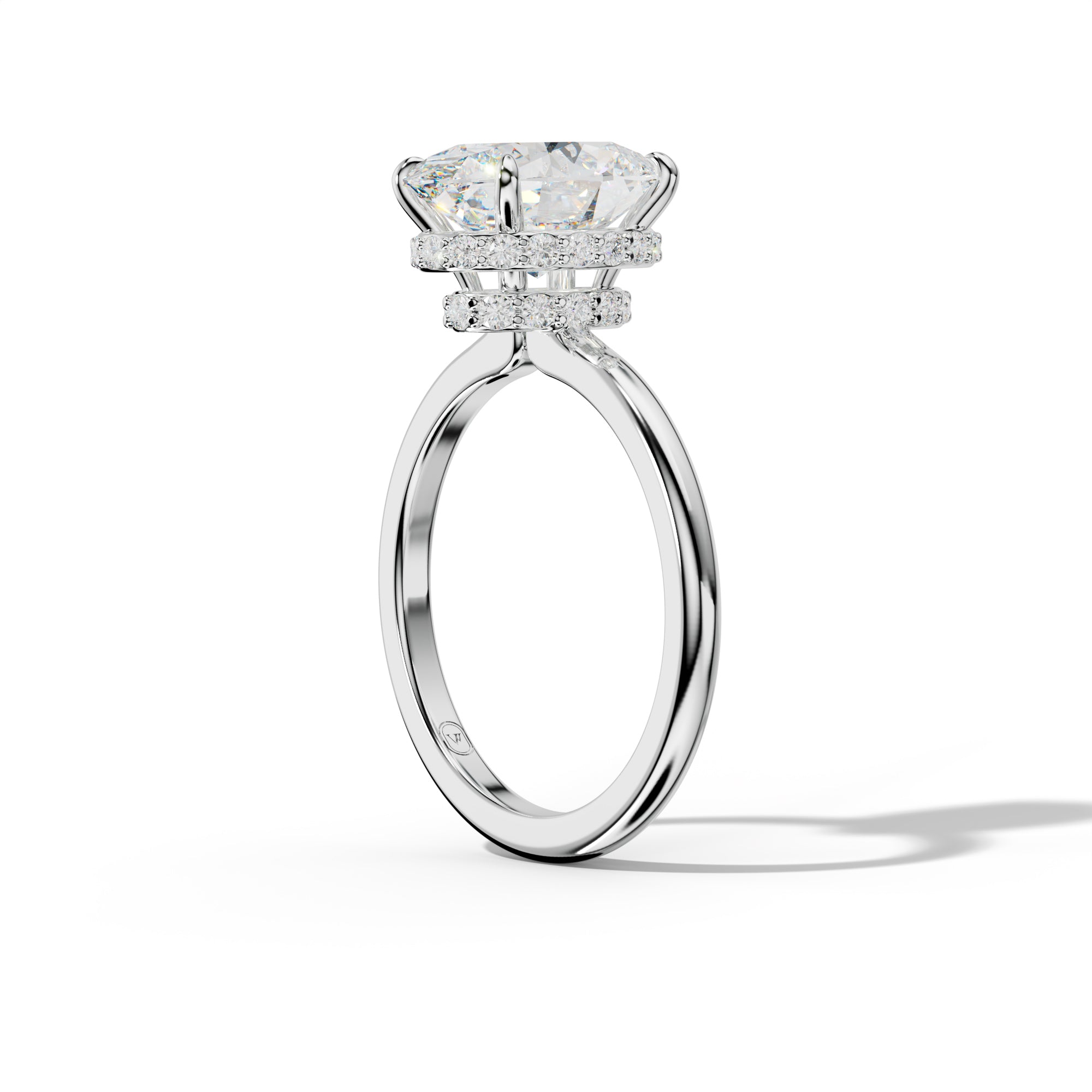 Sophia Oval Diamond Engagement Ring